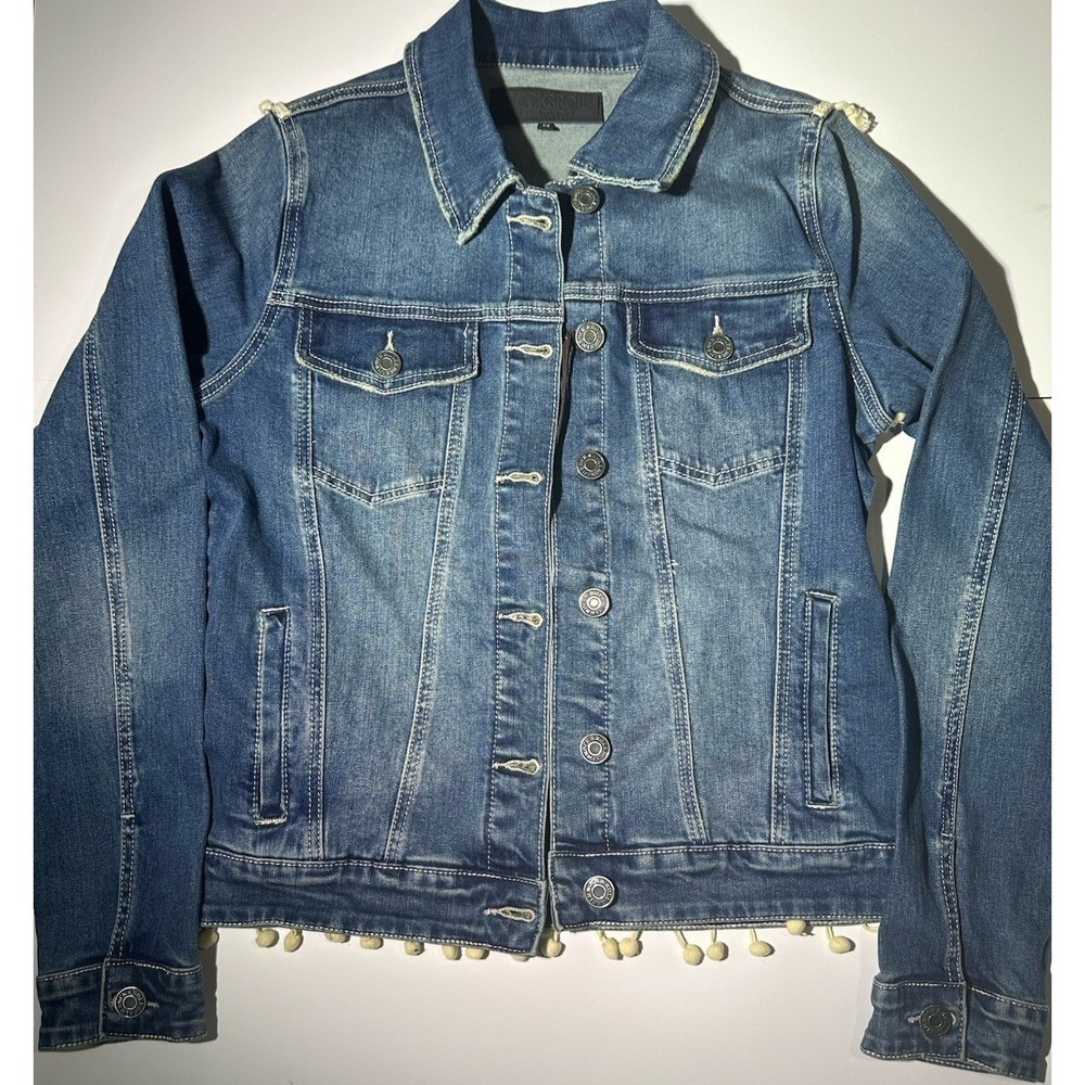 Rock & Roll Denim Jacket Women's SZ M NWT - Picture 2 of 8